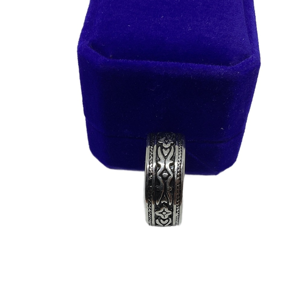 Kay Jewelers Stainless Steel Gents Ring - Picture 6 of 6